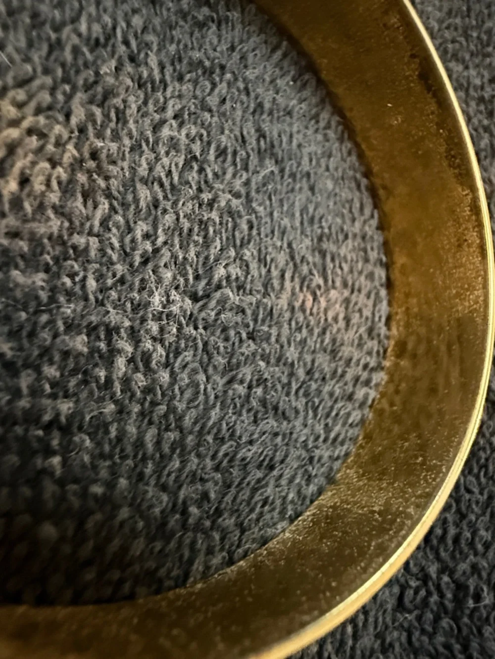 Monet women’s Textured Gold bangle - Picture 4 of 7